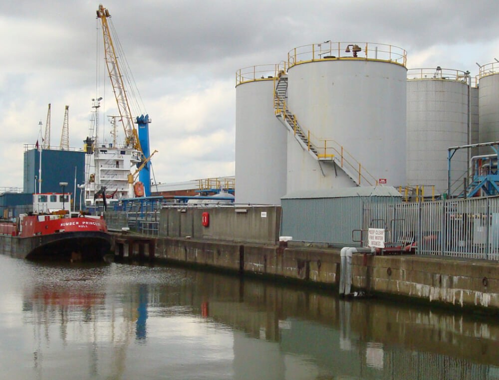 Hull east bulk liquid storage terminal