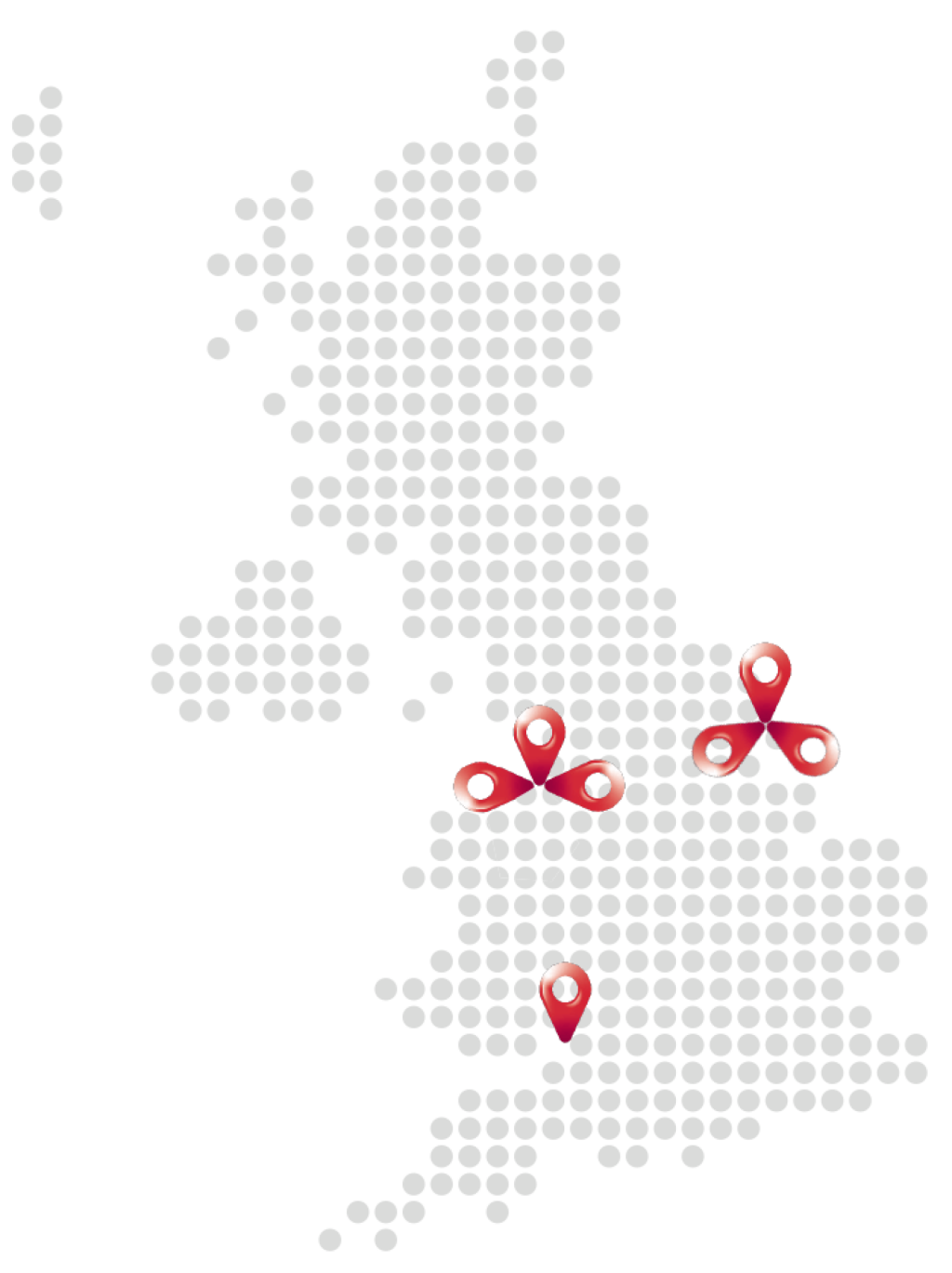 Terminal Locations Map